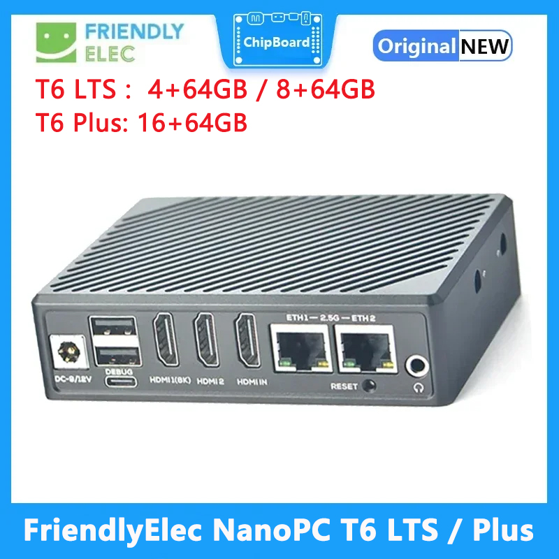 FriendlyElec NanoPC T6 LTS/Plu – Nanopc T6 16Gb Bewertung und Preis